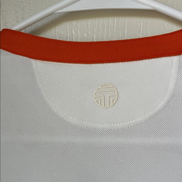 NWT Tory Sport White Mini Dress with Vibrant Trim - Picture 5 of 6